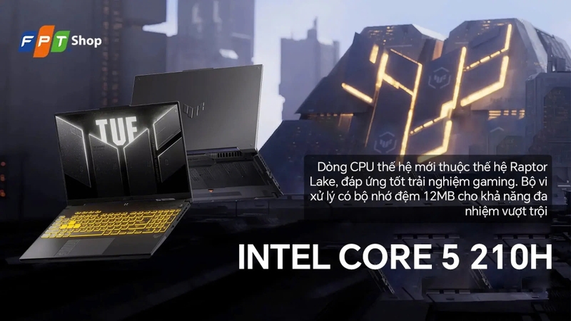 Đánh giá laptop Asus TUF Gaming F16 FX607VJ-RL034W ảnh 3