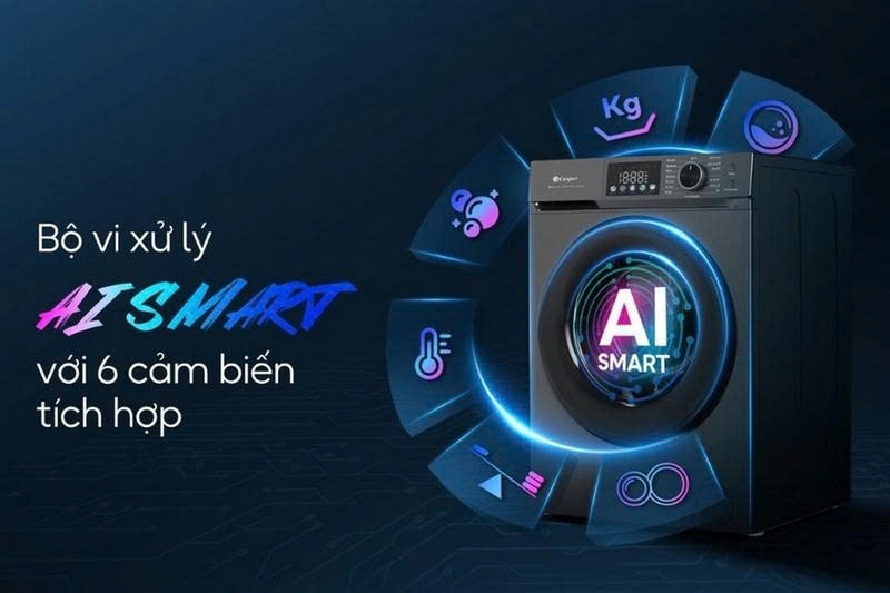 Đánh giá máy giặt Casper Inverter 12.5 kg WF-D125VGR1 ảnh 6