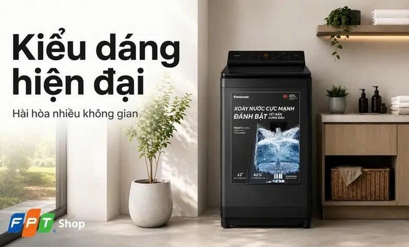 Đánh giá máy giặt Panasonic Inverter 11.5 kg NA-FJ115X1BV ảnh 1