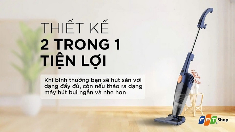 Đánh giá máy hút bụi cầm tay Deerma DX115 Pro ảnh 1