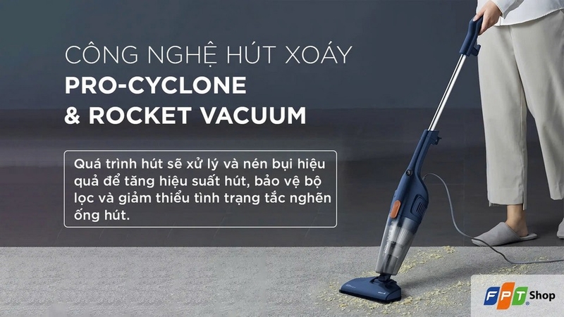 Đánh giá máy hút bụi cầm tay Deerma DX115 Pro ảnh 2