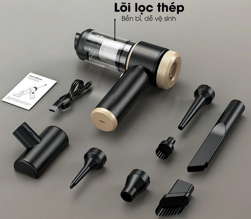 Đánh giá máy hút bụi cầm tay Shanen ảnh 4