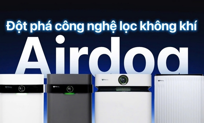 Đánh giá máy lọc không khí Airdog ảnh 1