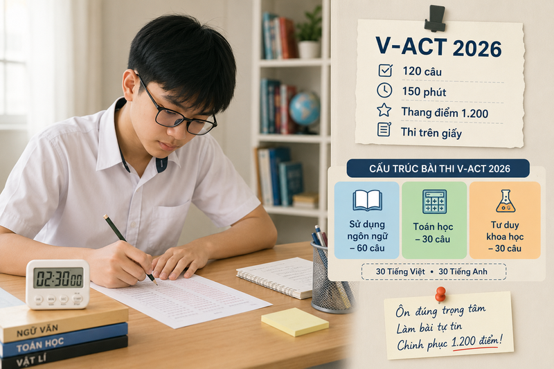 Cấu trúc V-ACT năm 2026