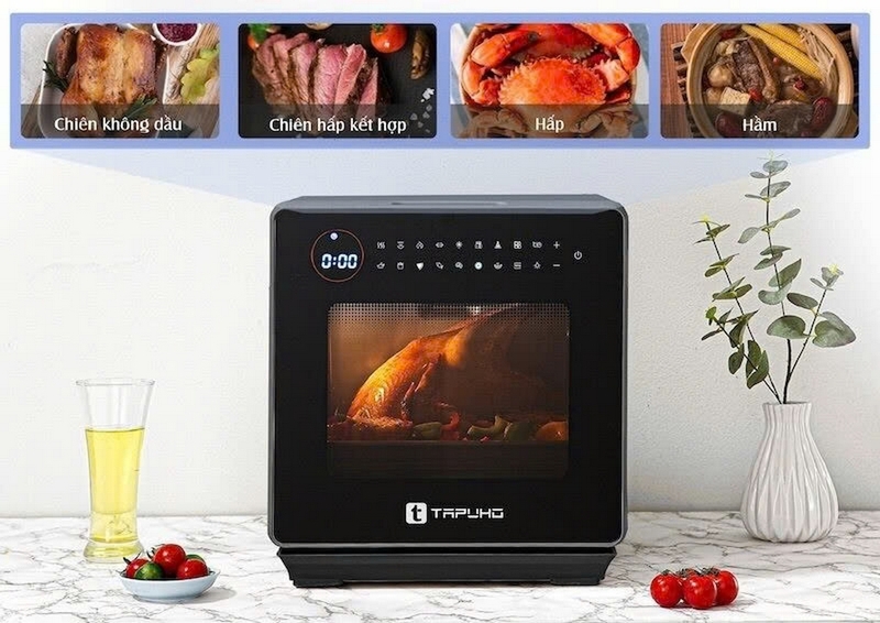 Đ&aacute;nh gi&aacute; nồi chi&ecirc;n hơi nước Tapuho ảnh 2