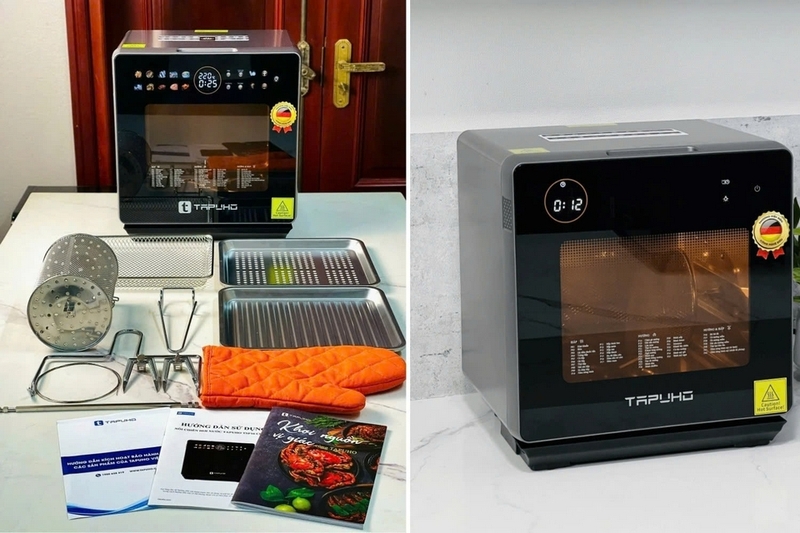 Đ&aacute;nh gi&aacute; nồi chi&ecirc;n hơi nước Tapuho ảnh 6