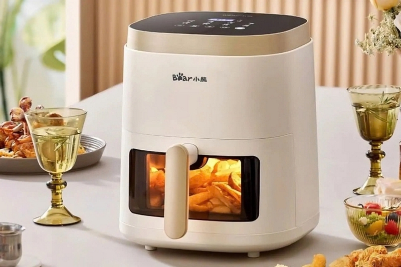 Đánh giá nồi chiên không dầu Bear ảnh 2