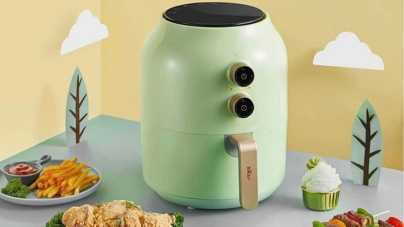 Đánh giá nồi chiên không dầu Bear ảnh 6