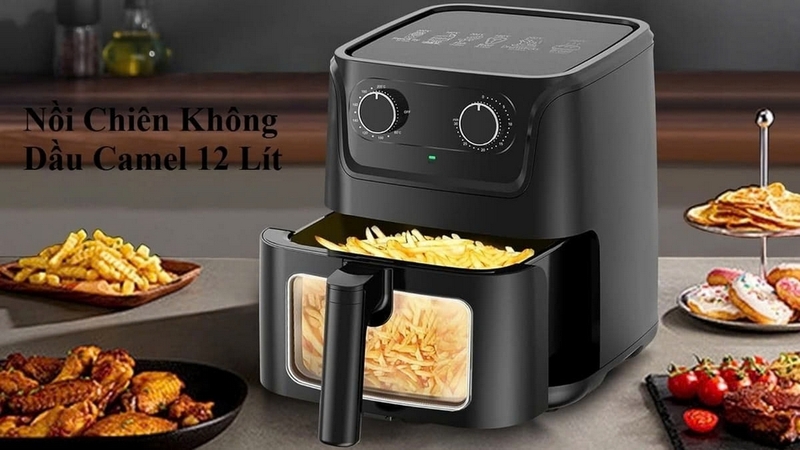 Đánh giá nồi chiên không dầu Camel ảnh 1