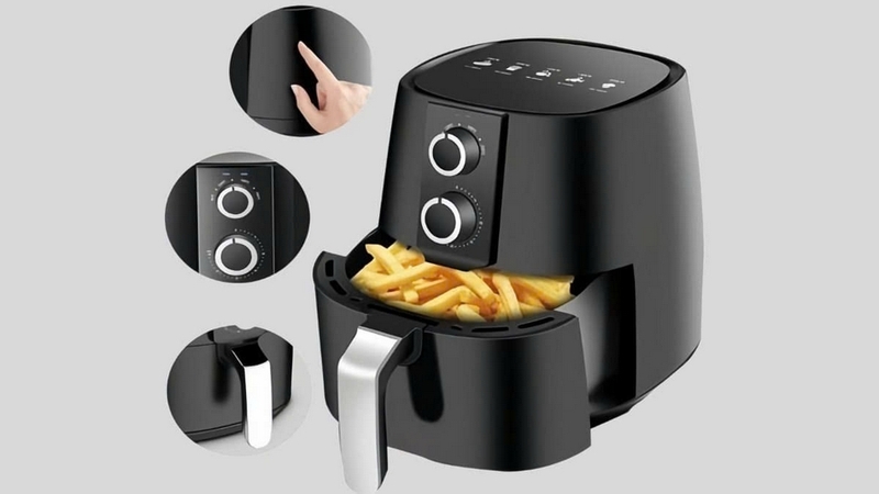 Đánh giá nồi chiên không dầu Camel ảnh 4