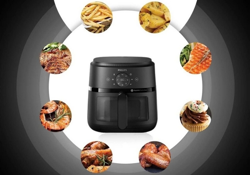 Đ&aacute;nh gi&aacute; nồi chi&ecirc;n kh&ocirc;ng dầu Philips ảnh 4