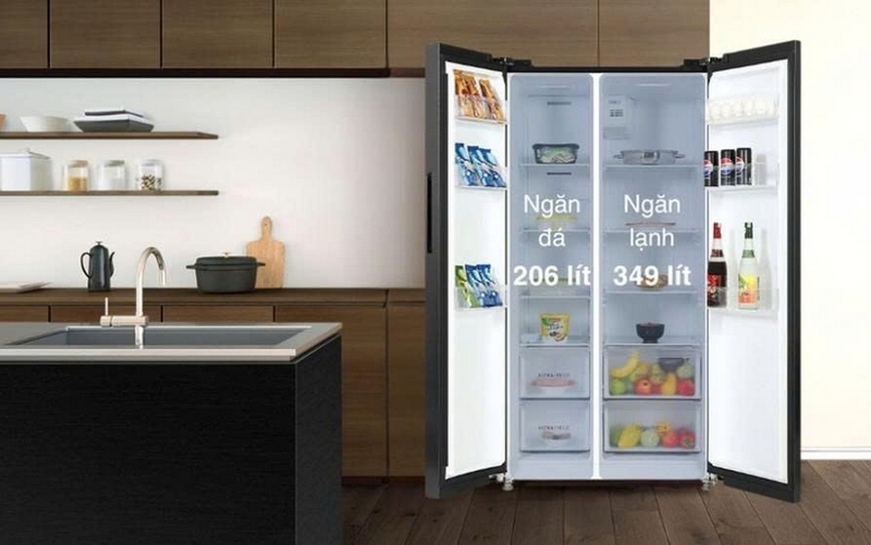 Đánh giá tủ lạnh Toshiba Inverter 555 lít GR-RS696WI-PMV60 ảnh 2