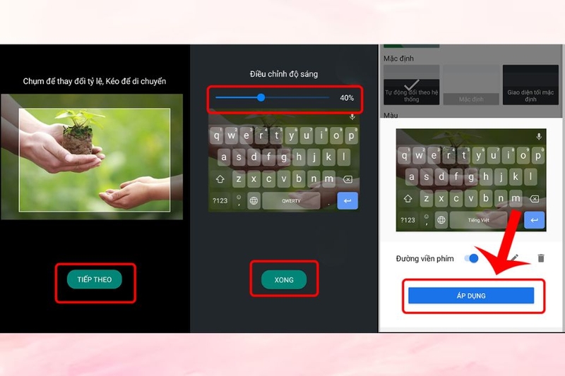 Đặt ảnh nền cho bàn phím bằng Gboard 2