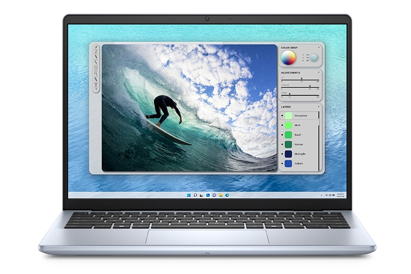 Dell Inspiron 14 5440 được trang bị màn hình 14 inch với độ phân giải FHD+