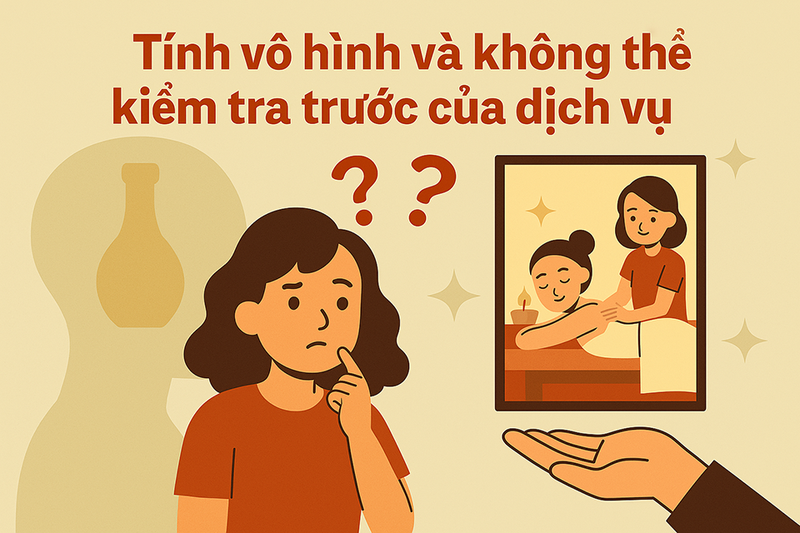 Tính vô hình và không thể kiểm tra trước