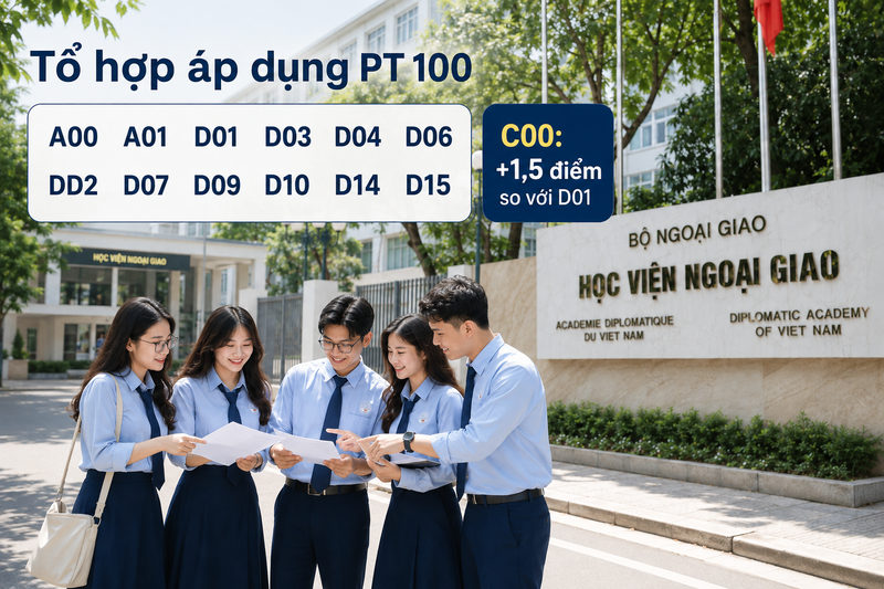 Điểm chuẩn Học viện Ngoại giao 2026 chính thức - 5