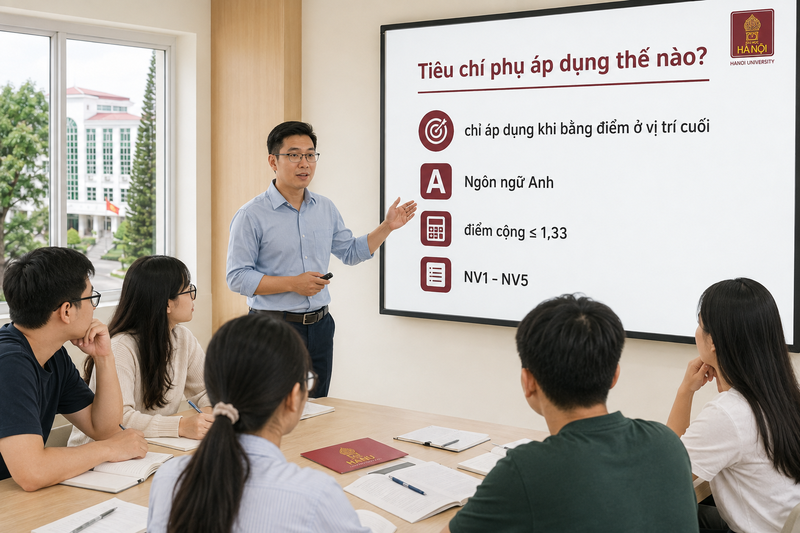 Điểm chuẩn Trường Đại học Hà Nội 2026 chi tiết - 4