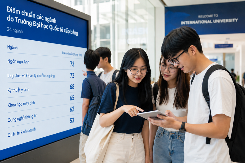 Điểm chuẩn Trường Đại học Quốc tế 2026 chi tiết - 1