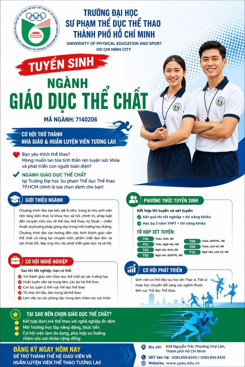 Điểm chuẩn Trường Đại học Sư phạm Thể dục Thể thao TPHCM 2026 2.jpg