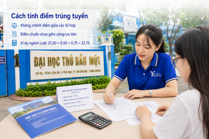 Điểm chuẩn Trường Đại học Thủ Dầu Một 2026 chi tiết - 4