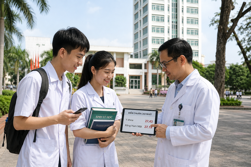 Điểm chuẩn Trường Đại học Y Dược - Đại học Quốc gia Hà Nội 2026 - 2
