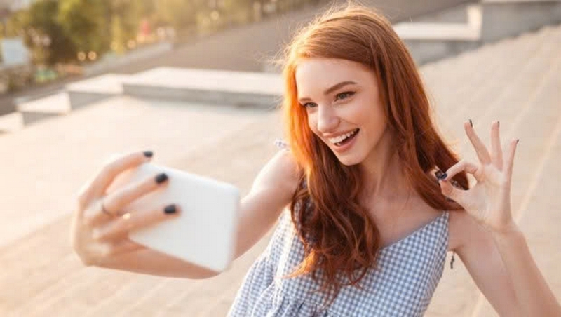 Điện thoại Android selfie đẹp ảnh 1