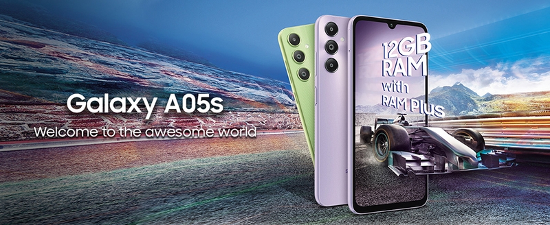 Samsung Galaxy A05s 4GB/128GB - Phân khúc dưới 5 triệu đồng