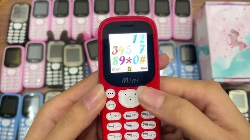 Điện thoại siêu nhỏ mini ảnh 4