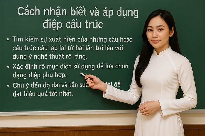 Cách nhận biết và áp dụng điệp cấu trúc