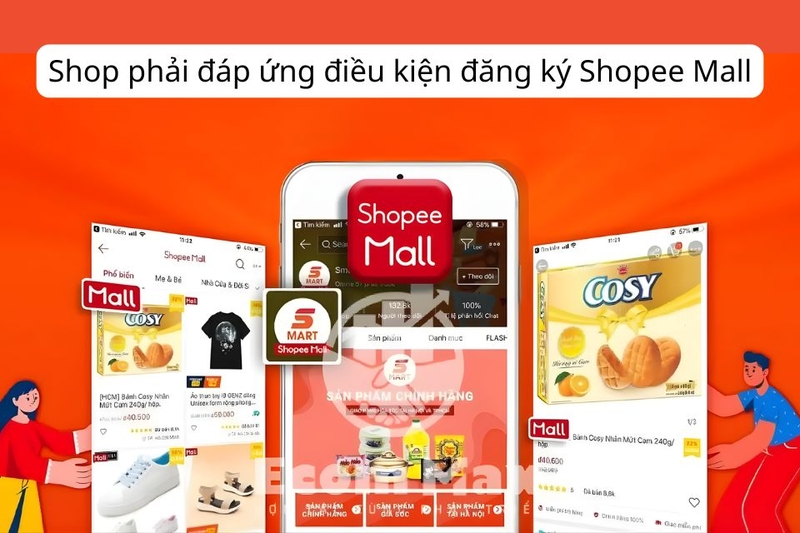 Điều kiện đăng ký Shopee Mall 2026 mới nhất