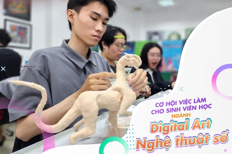Ngành thiết kế đồ họa trong Digital Art đang có sự phát triển mạnh mẽ