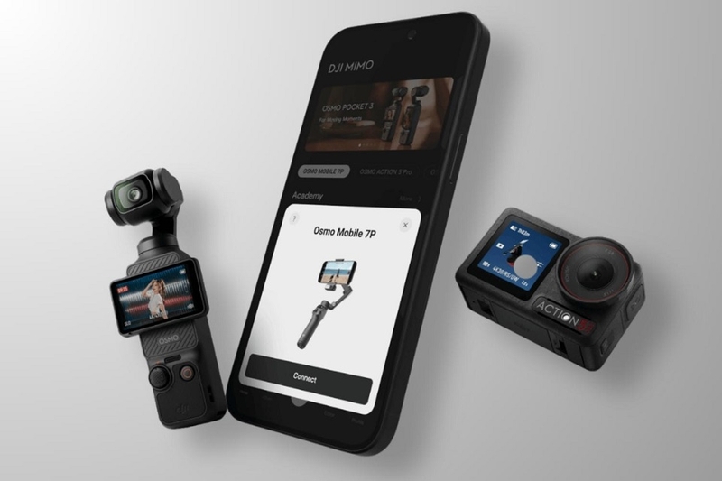 Thiết bị DJI tương thích với tính năng livestream trên DJI Mimo