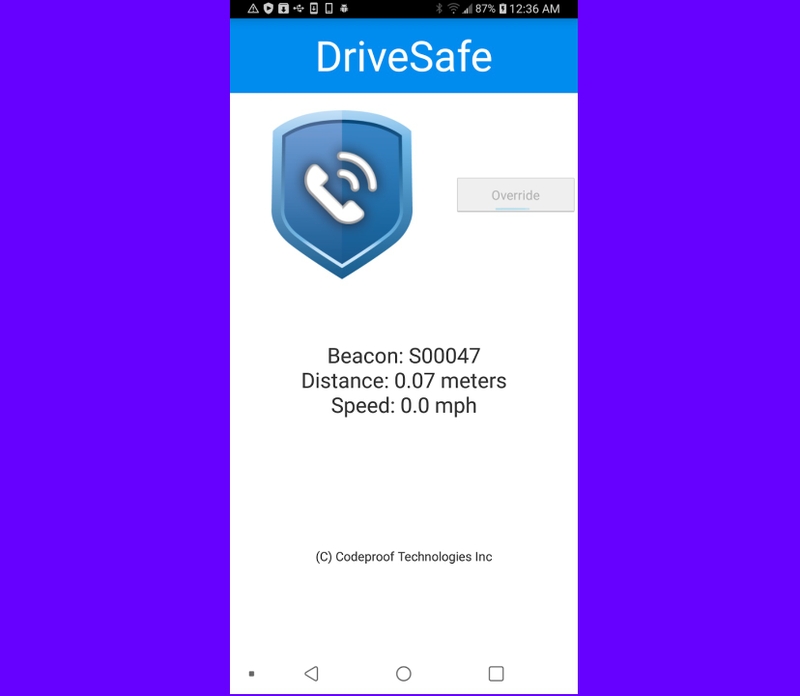 ứng dụng  DriveSafe  3