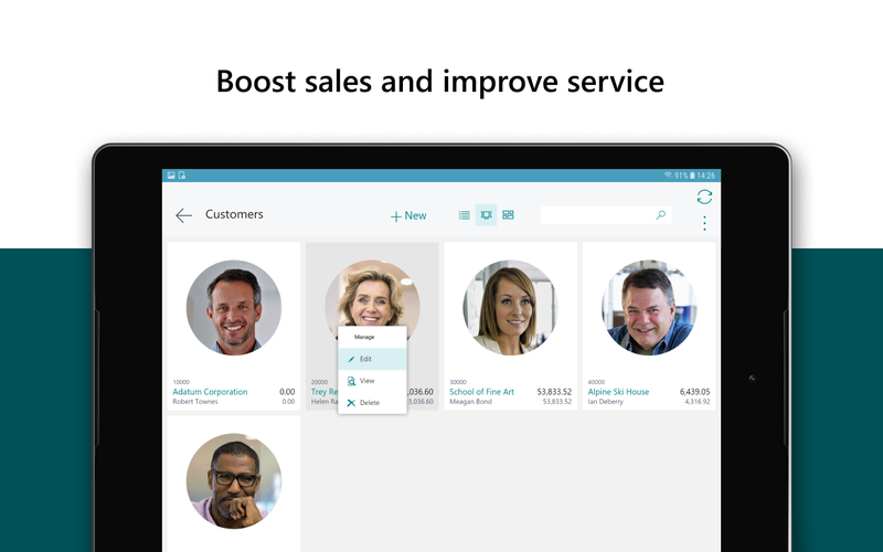ứng dụng Dynamics 365 Business Central 1