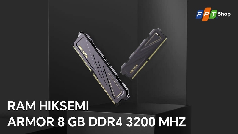 RAM DDR4 3200 MHz đáp ứng tốt nhu cầu làm việc và nâng cấp lâu dài