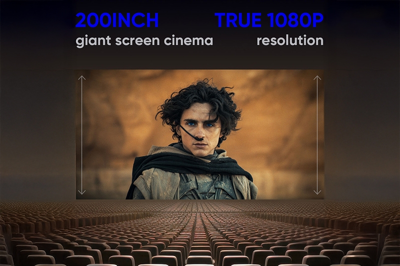 Độ phân giải Full HD (1920 x 1080) giúp từng khung hình trở nên chi tiết, rõ ràng
