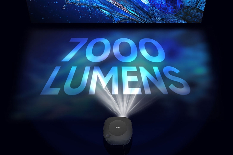 Độ sáng lên đến 7000 lumens