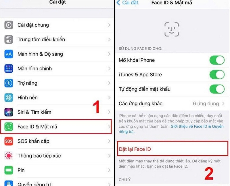 Face ID không hoạt động ảnh 4