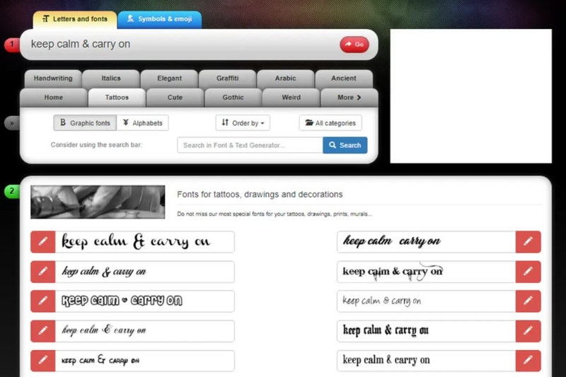 Font-generator