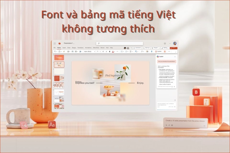 Font và bảng mã tiếng Việt không tương thích