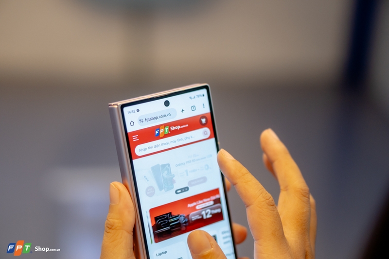 Galaxy Z Fold6 đi kèm với bộ nhớ RAM 12GB