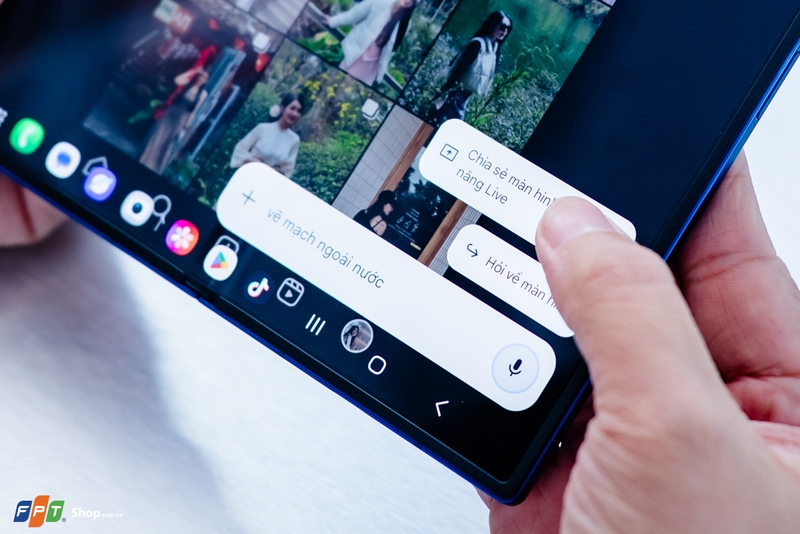 Galaxy Z Fold7 được tích hợp các tính năng Galaxy AI tiên tiến
