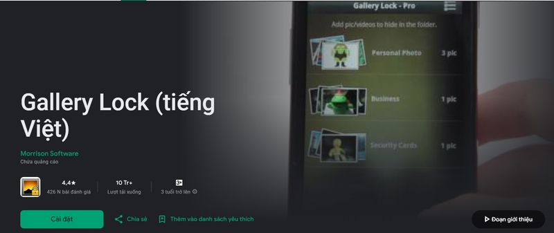 Gallery Lock ảnh 1