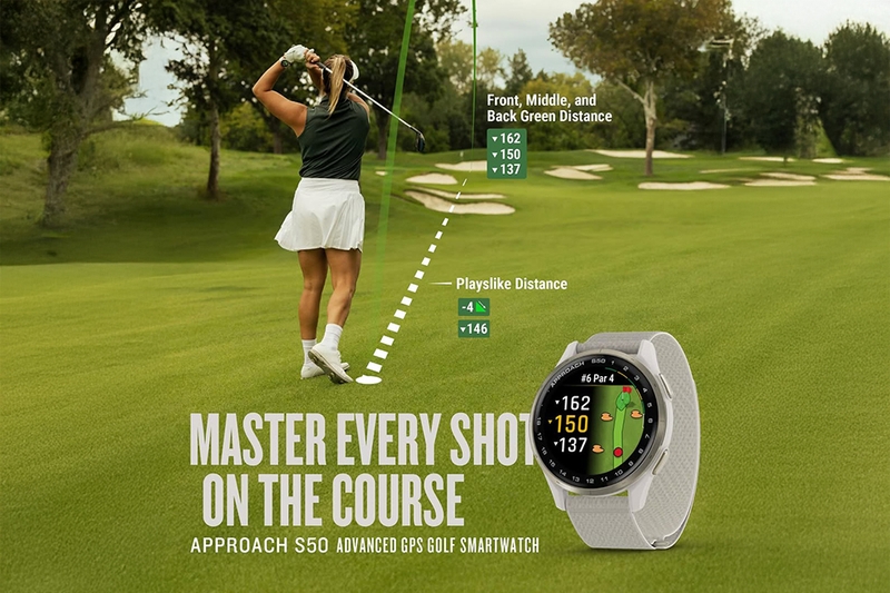 Nâng cấp trải nghiệm với thành viên Garmin Golf để truy cập bản đồ CourseView
