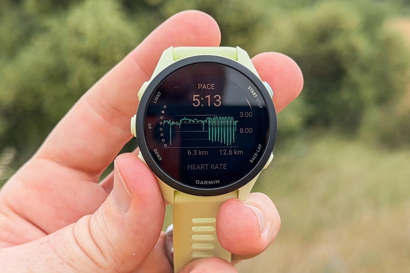 Đánh giá Garmin Forerunner 70 ảnh 15