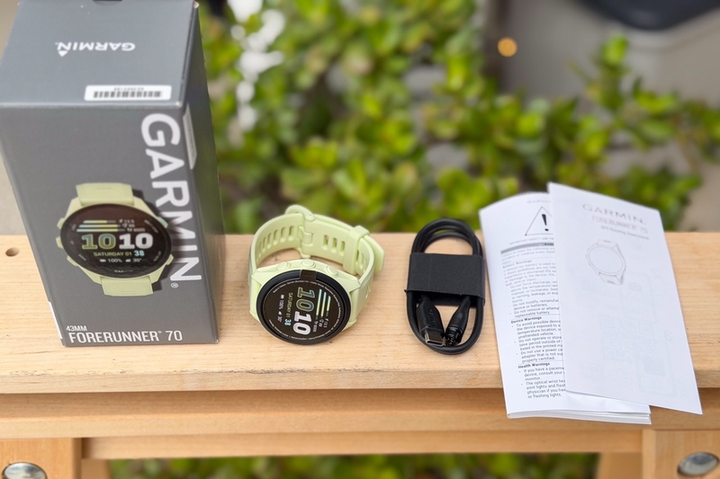 Đánh giá Garmin Forerunner 70 ảnh 4