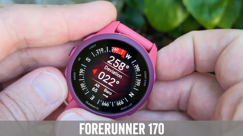 So sánh Garmin Forerunner 70 và Forerunner 170 ảnh 3