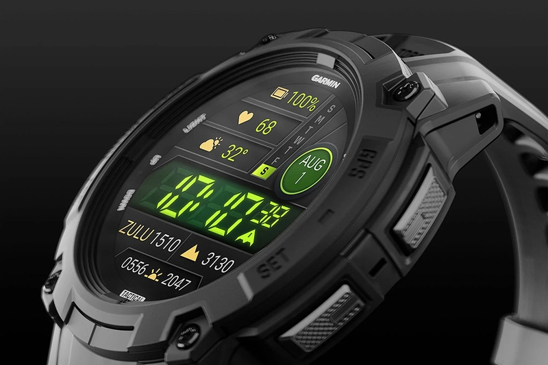 Garmin vẫn giữ nguyên hệ thống điều khiển bằng nút bấm truyền thống