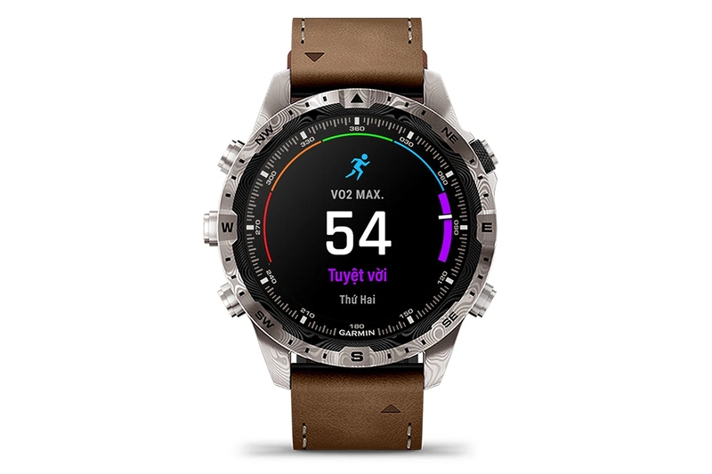 Garmin đã đào sâu nghiên cứu để cải tiến cảm biến nhịp tim trên MARQ Adventurer II Damascus