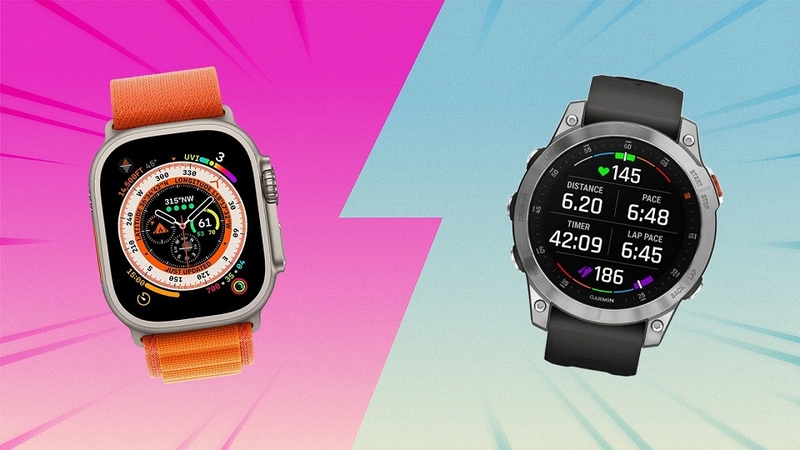 Tìm hiểu chung về đồng hồ Garmin và Apple Watch